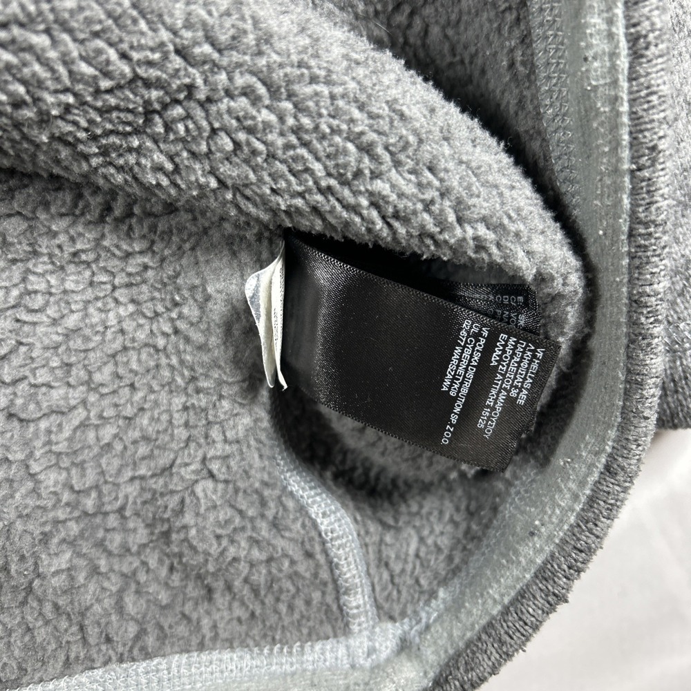 The North Face Pullover Sweater Men's XXL Gray 1/2 Zip Soft Fleece Lined Outdoor - Picture 9 of 11